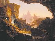 Thomas Cole Subsiding of the Waters of the Deluge oil painting
